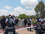 شاهد: لحظة اطلاق النار على منفذ عملية الدهس قرب الرملة